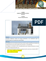 Energías alternativas para finca (7 kW