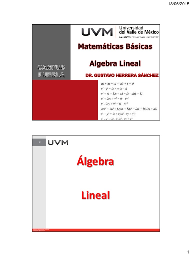 Unidad I Lx Al 2015 2 Multiplicacion Resta