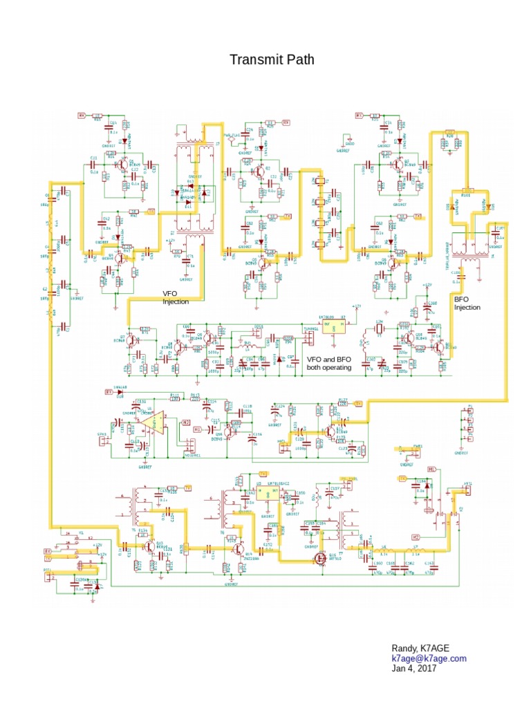 BITX 40 Transmit Signal Path | PDF