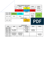 Horario Primaria Tercer Grado