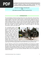 Download Using the opportunities of the green economy for urban poverty reduction innovative technologies and services for jobs livelihood and environmental services - paper by ADB Poverty Reduction SN43279108 doc pdf