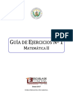 GUIA 1 - MATEMÁTICAS 2 - Economía - UCV (Universidad Central de Venezuela)