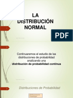 Distribución Normal