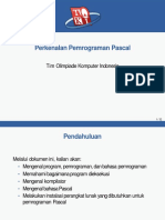 Perkenalan Pemrograman Pascal: Tim Olimpiade Komputer Indonesia