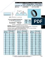 True Metric: HTD Timing Belts - 3 MM Pitch