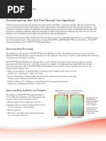 Formulation of Soap PDF