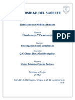 Investigación sobre los antibióticos: clasificación y mecanismos de acción