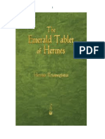 Emeral Tablet of Hermest Trismegisto