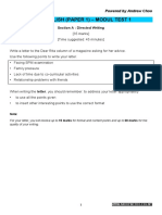 SPM English (Paper 1) Modul Test 1
