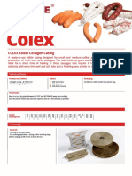 C OLEX Edible Collagen Casing: Technical Sheet