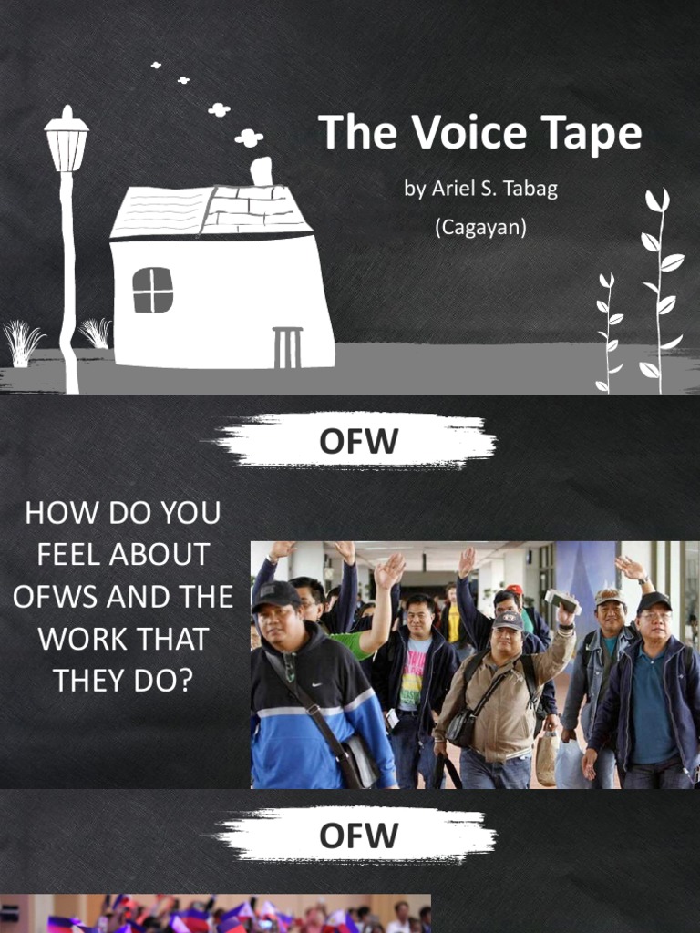 The Voice Tape by Ariel S. Tabag (Cagayan) PDF