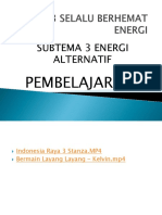 Tema 2 Selalu Berhemat Energi Subtema 3 Pembelajaran 1