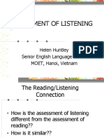 (123doc) Assessment of Listening