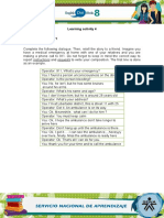 Learning Activity 4 Evidence: Calling 911