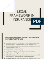 Legal Framework in Insurance