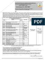 Advertisement No. 3/2019-REC: Csir-North East Institute of Science and Technology Jorhat-785006, Assam