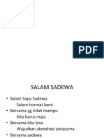 Salam Sapa Sadewa