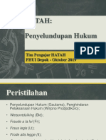 HATAH - Penyelundupan Hukum 2019 PDF