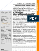 Reliance Communication Q2FY11 Result Update