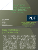 Analisis Rasio Prfitabilitas Pada Bank Rakyat Indonesia (-1