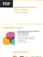 Speaking & Writing Advanced