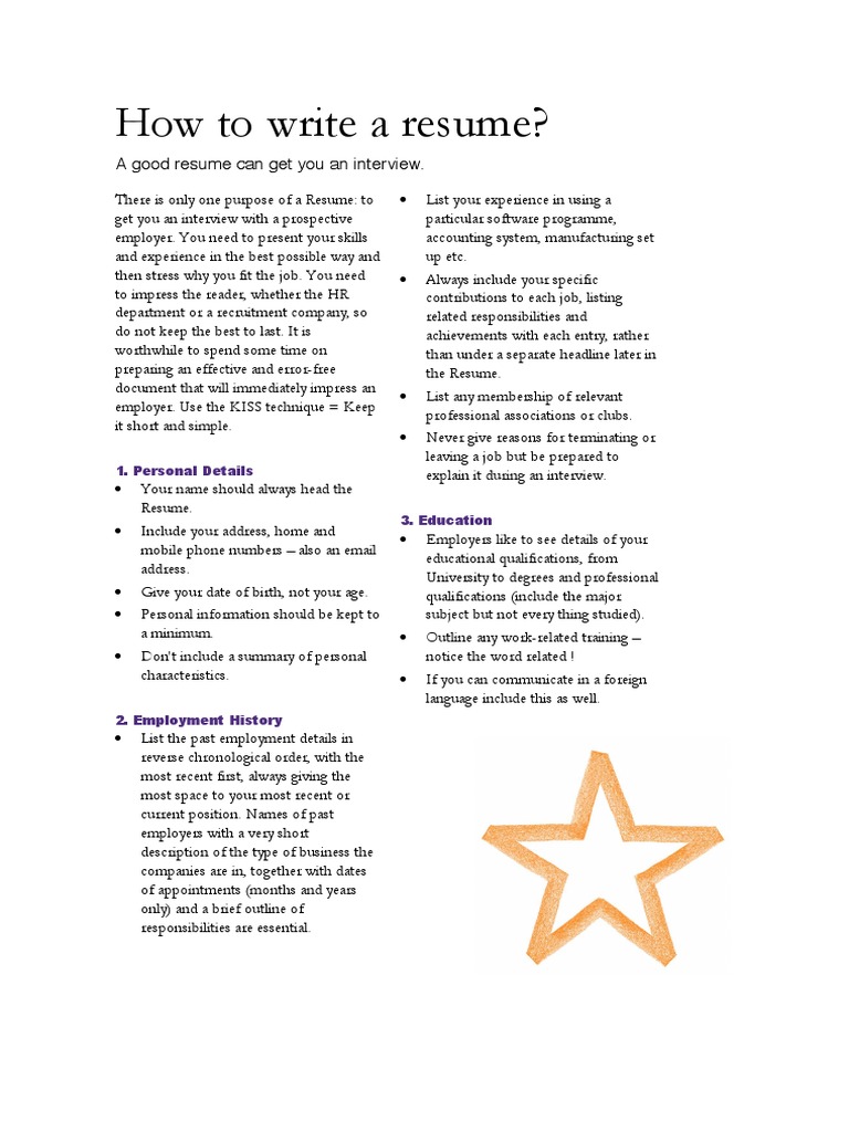 How To Build The Perfect CV | PDF | Résumé | Employment