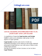 117 Important Legal Maxims For Law Exams