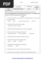 CS331 System Software Lab CSE Syllabus-Semesters - 5