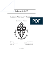 Peter Maandag 3047121 Solving 3-Sat PDF