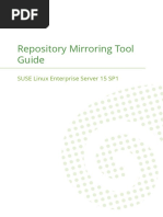 Repository Mirroring Tool Guide: SUSE Linux Enterprise Server 15 SP1