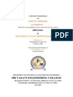 Sri Vasavi Engineering College: 132/33 KV Substation Yernagudem