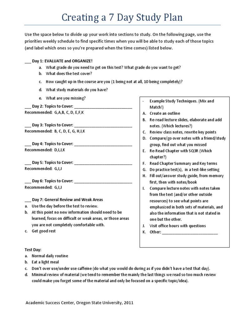 7-day-study-plan-pdf-learning-cognition