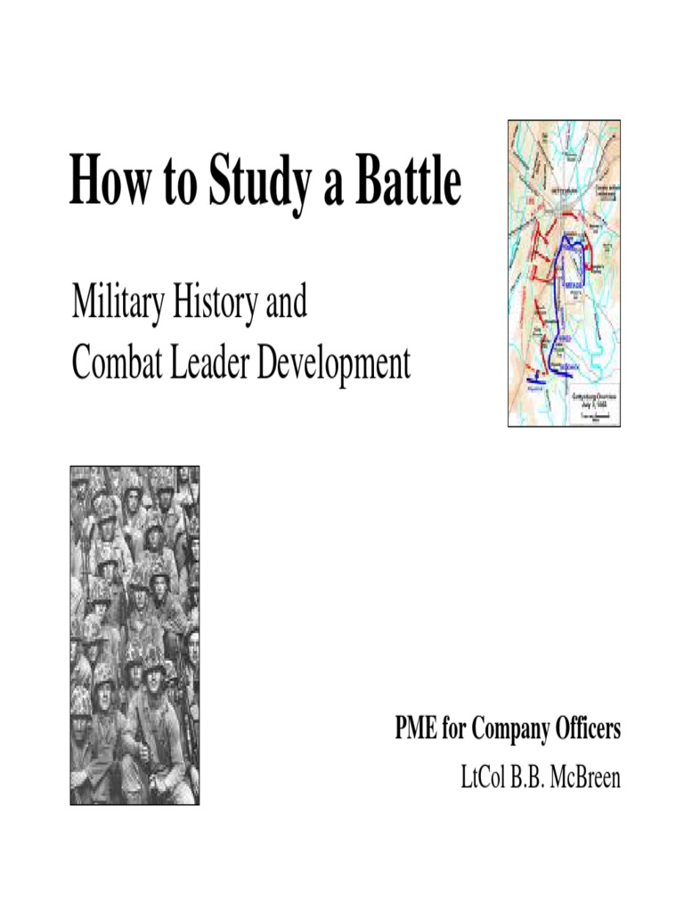 Effective Battle Study Techniques | PDF | Battles | National Security