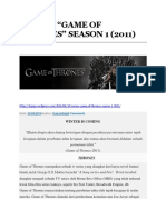 Reviewgame of Thrones Season 1 - The Stark