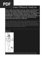 Departure Obstacle Analysis