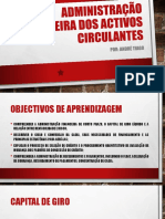 Administração Financeira Dos Activos Circulantes