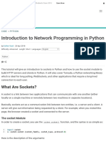 Introduction To Network Programming in Python