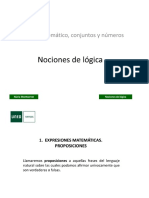 Nociones de Lógica 19 - 20 PDF