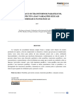 As Parafilias E Os Transtornos Parafilicos, Uma Perspectiva Das Variações Sexuais Normais E Patológicas