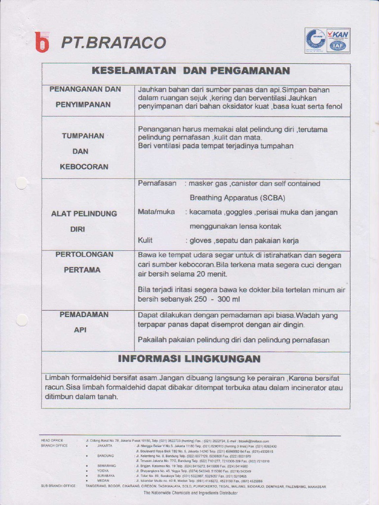 Msds formalin 37 2 pdf