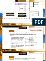Lect # 07, 08 Floyd, CH # 06 - Code Converter, Encoder, Decoder, MUX, DMUX PDF