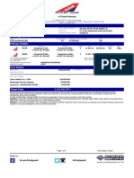 NAM Air e-Ticket Itinerary