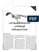 ചിറകുകള്‍ കൊണ്ട് ചതിക്കുഴി തീര്‍ക്കുന്നവര്‍