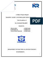 A Minor Project Report Traffic Light Controller Using 555 Timer