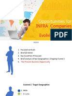 Opportunities For in New: INFRA Companies Evolving Markets