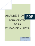 Análisis Dafo. Zona Centro de La Ciudad de Murcia