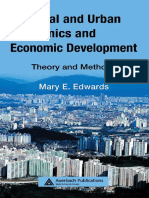  Urban Economics and Development Theory and Methods