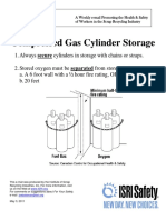 Compressed Gas Cylinder Storage