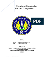 Membuat Rangkaian MultiPlexer 7 Segment