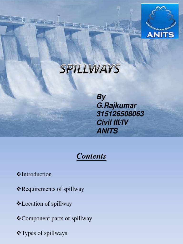 Comprehensive Guide to Spillways | PDF | Spillway | Dam